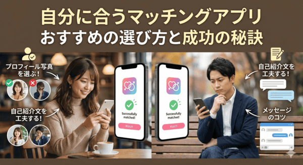 【2026年最新】自分に合うマッチングアプリおすすめの選び方と成功の秘訣