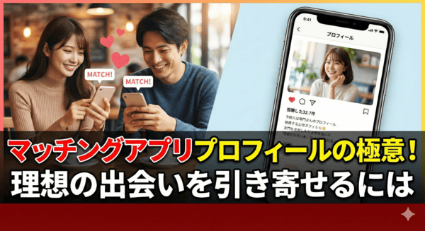 マッチングアプリプロフィールの極意！理想の出会いを引き寄せるには